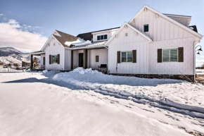 Stunning Home with Hot Tub about 15 Mi to Park City